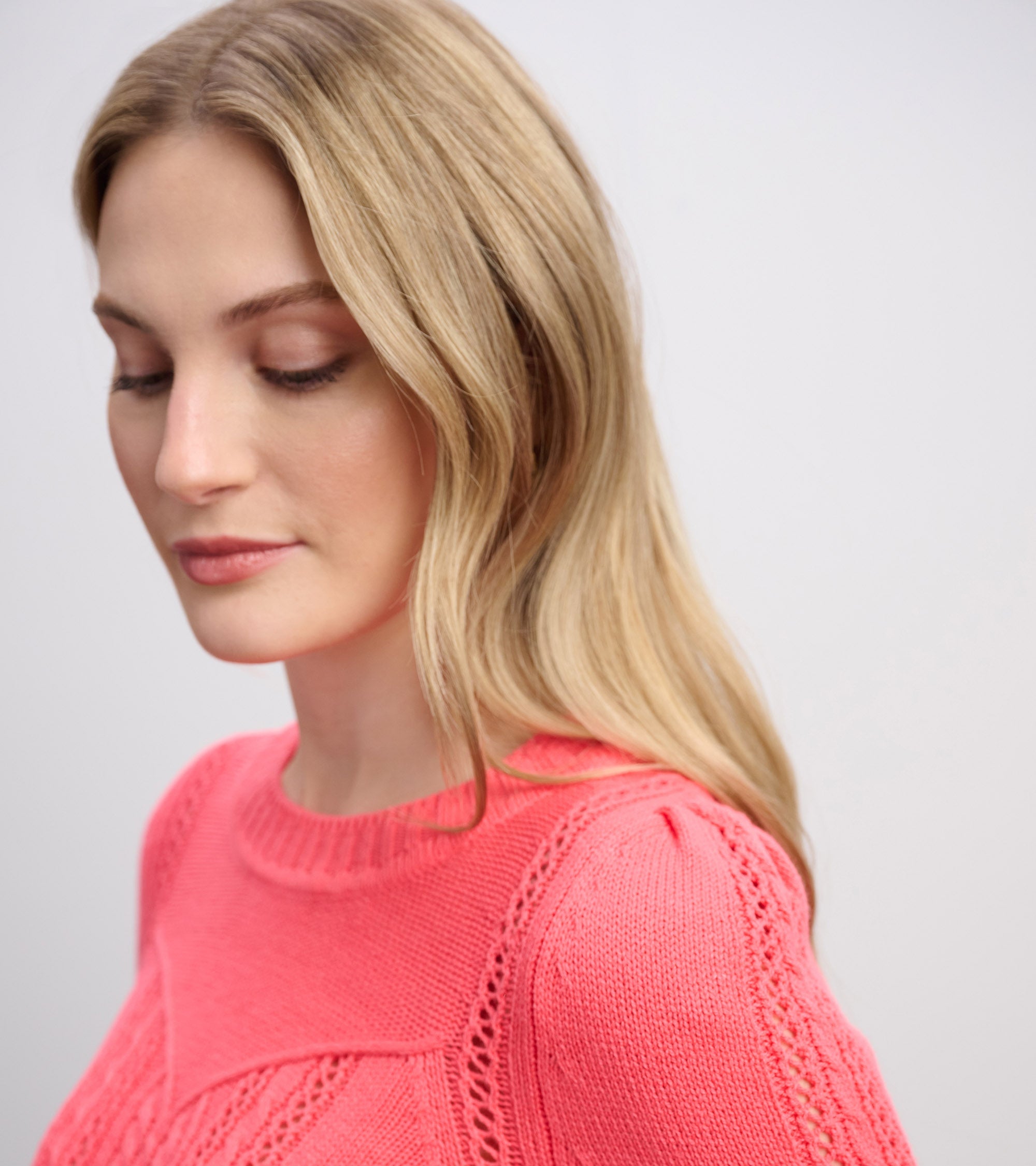 Hatley Phoebe Sweater - Neon Melon