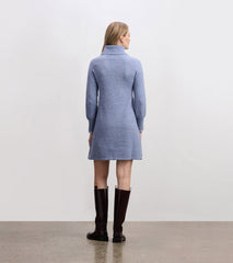Hatley Swing Sweater Dress - Light Denim