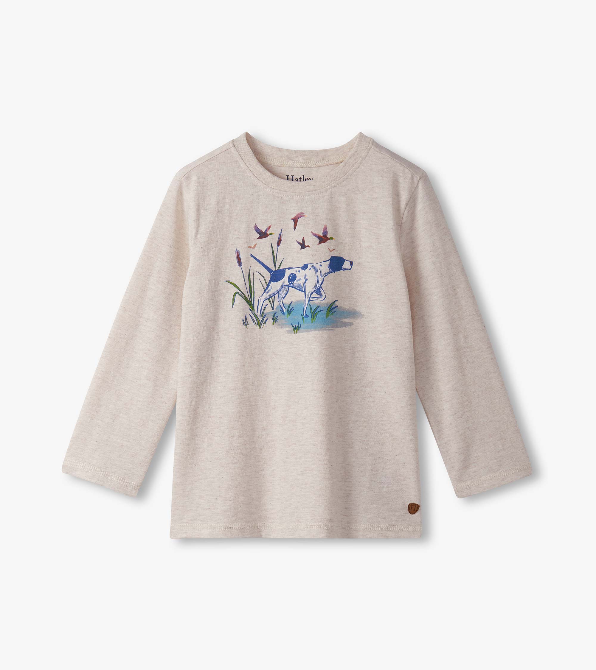 Hatley Boys Hunting Dogs Long Sleeve Graphic Tee
