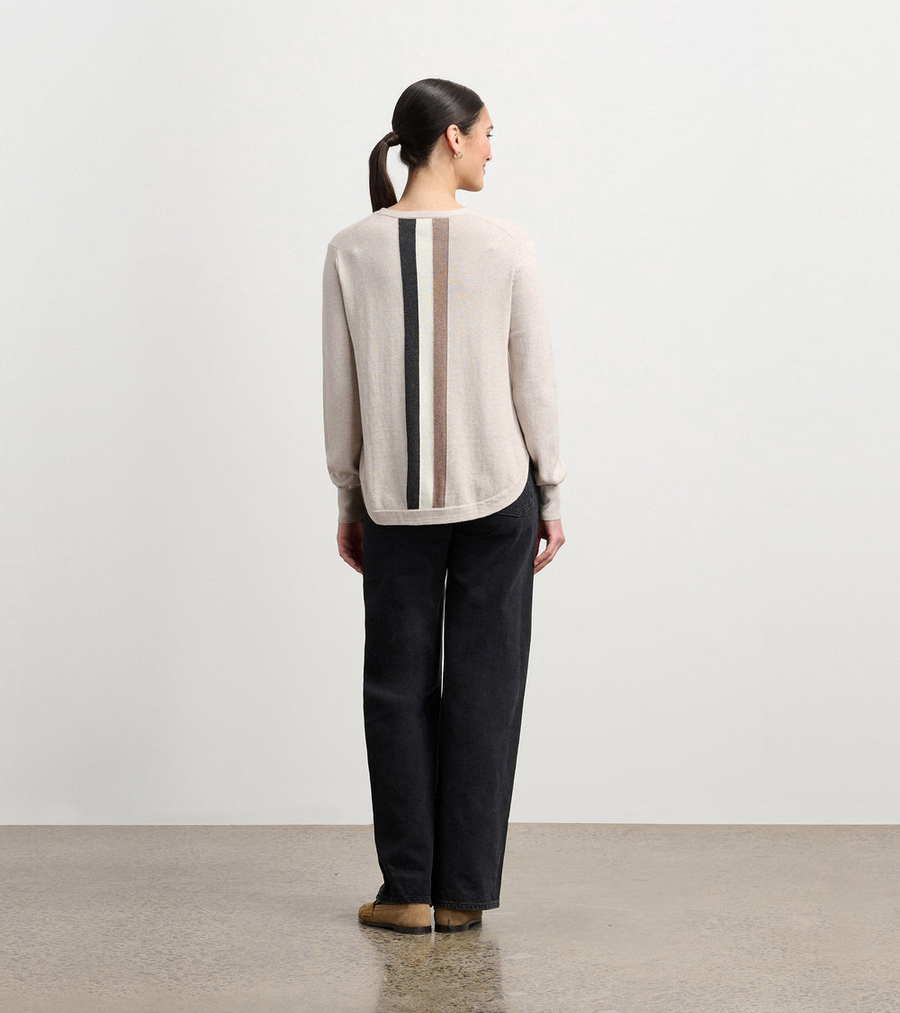 Hatley Jessie Sweater - Oatmeal Melange
