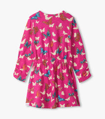 Hatley Girls Pop Out Butterflies Cinched Waist Dress