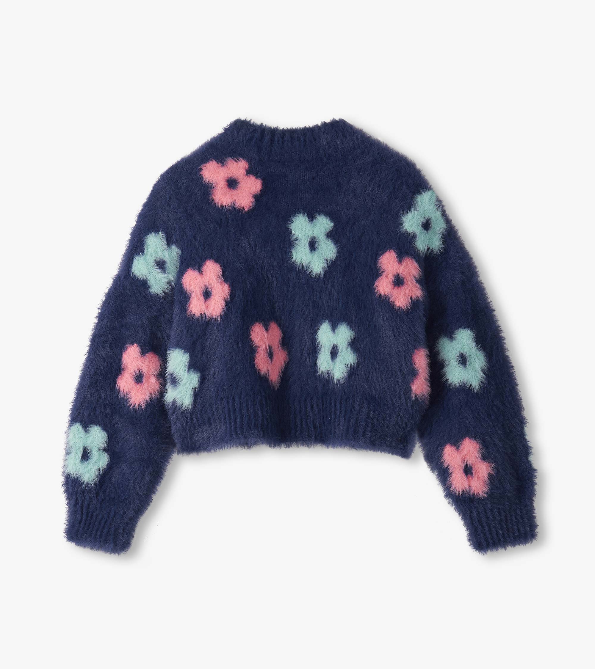 Hatley Girls Big Flowers Open Cardigan