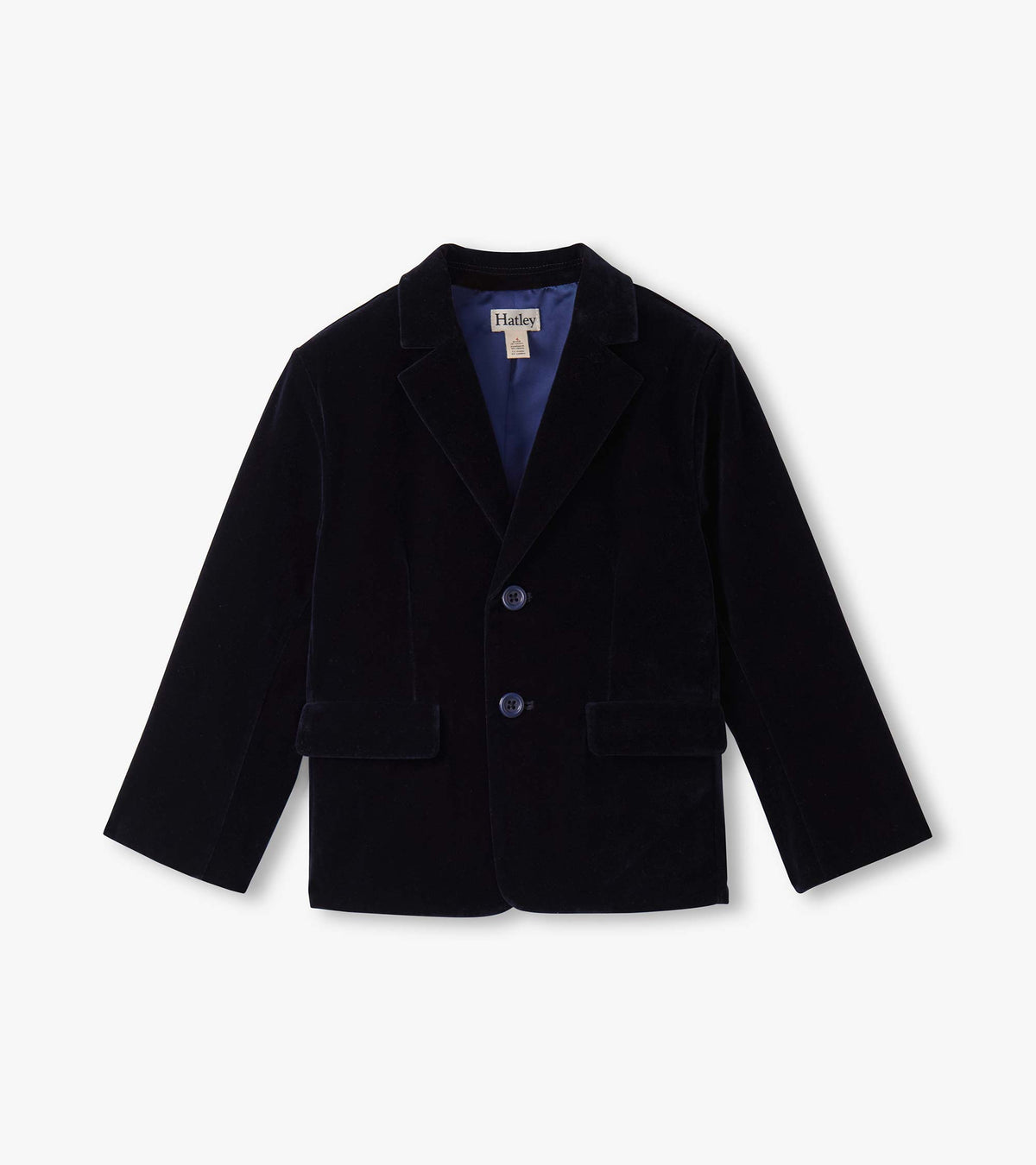 Hatley Boys Navy Velveteen Holiday Blazer