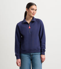 Hatley Mock Neck Pullover - Patriot Blue
