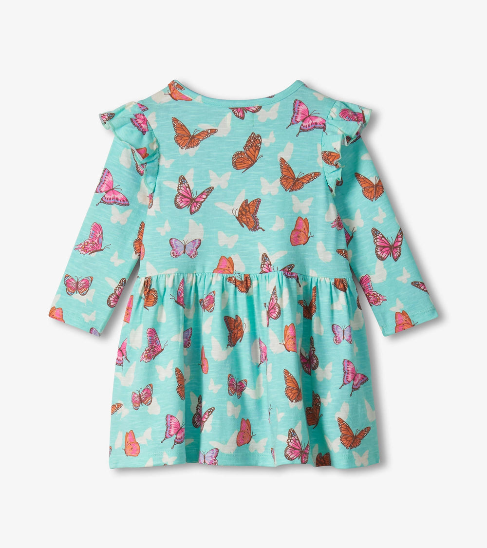 Hatley Baby & Toddler Girls Butterfly Ruffle Dress and Legging Set