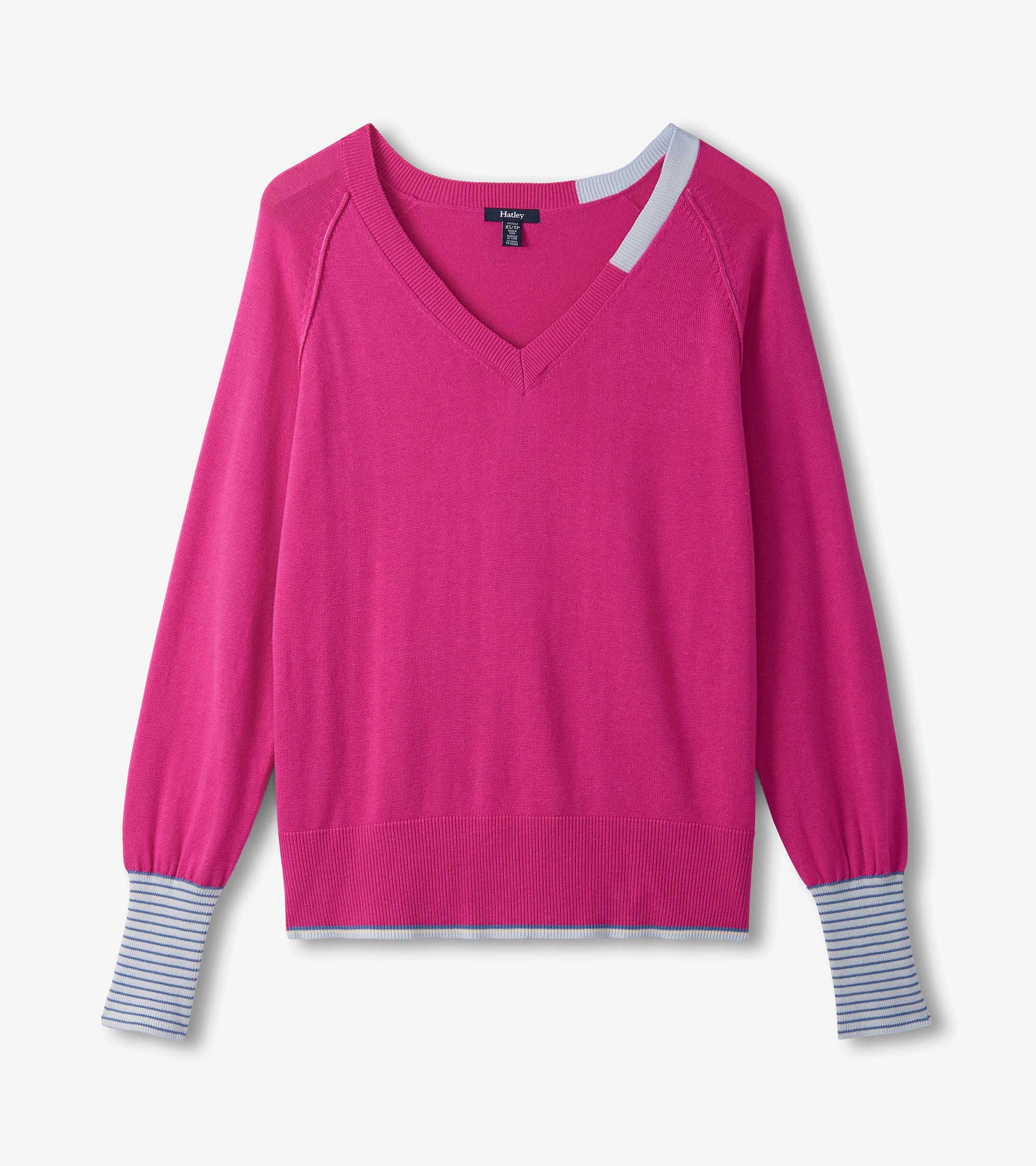 Hatley Cary Sweater - Pink Lagoon
