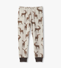 Hatley Boys Pine Brush Stags Cotton Pajama Set