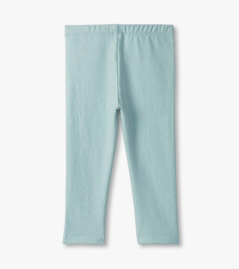 Hatley Baby & Toddler Girls Pastel Turquoise Hot Melt Cozy Leggings