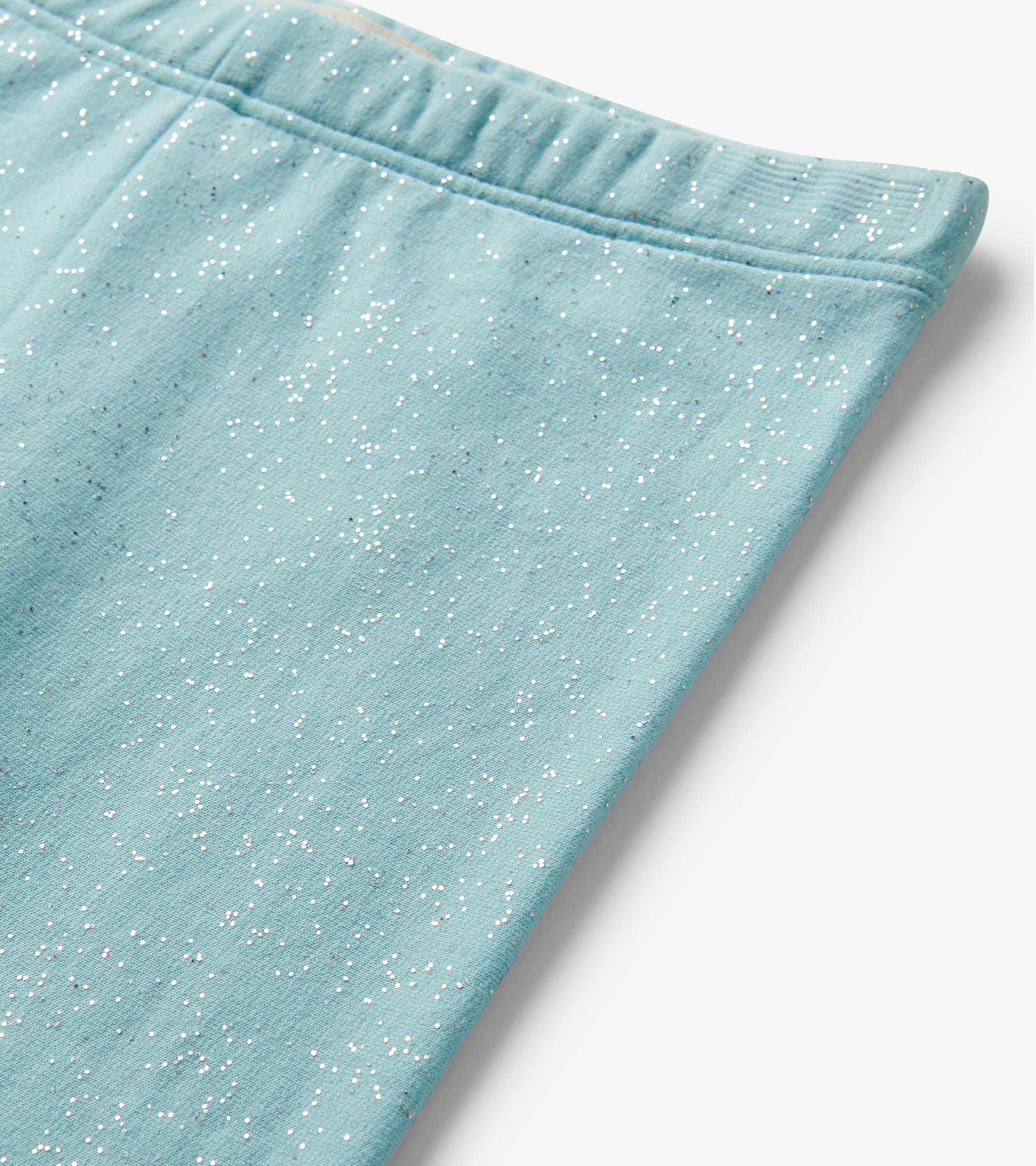 Hatley Baby & Toddler Girls Pastel Turquoise Hot Melt Cozy Leggings