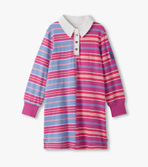 Hatley Girls Mixed Stripes Polo Dress