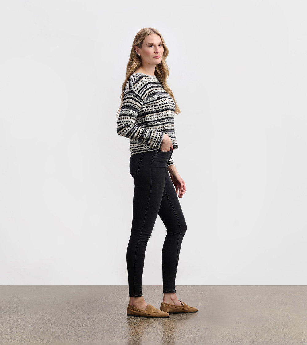 Hatley Hannah Sweater - Stone Grey