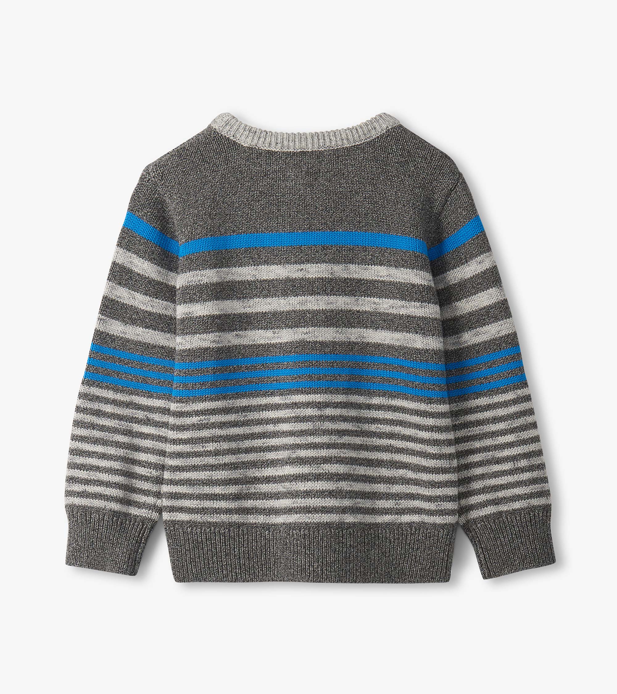 Hatley Boys Speckle Stripe Crew Neck Sweater