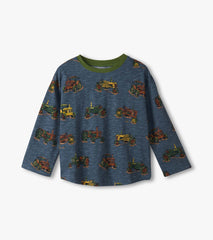 Hatley Baby & Toddler Boys Landscape Tractors Graphic Lounge Set