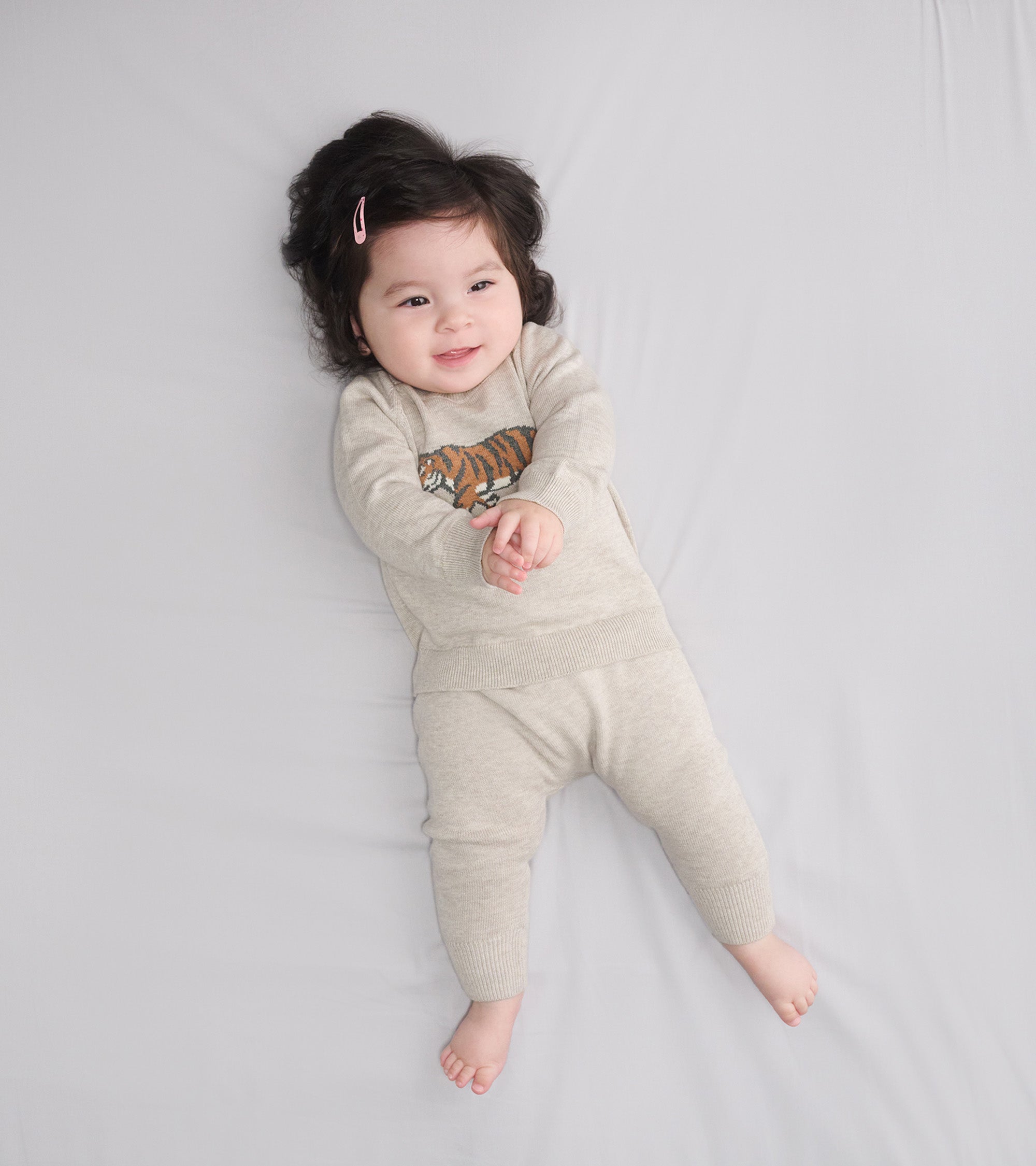 Hatley Baby Boys Little Tiger Pullover Sweater & Pants