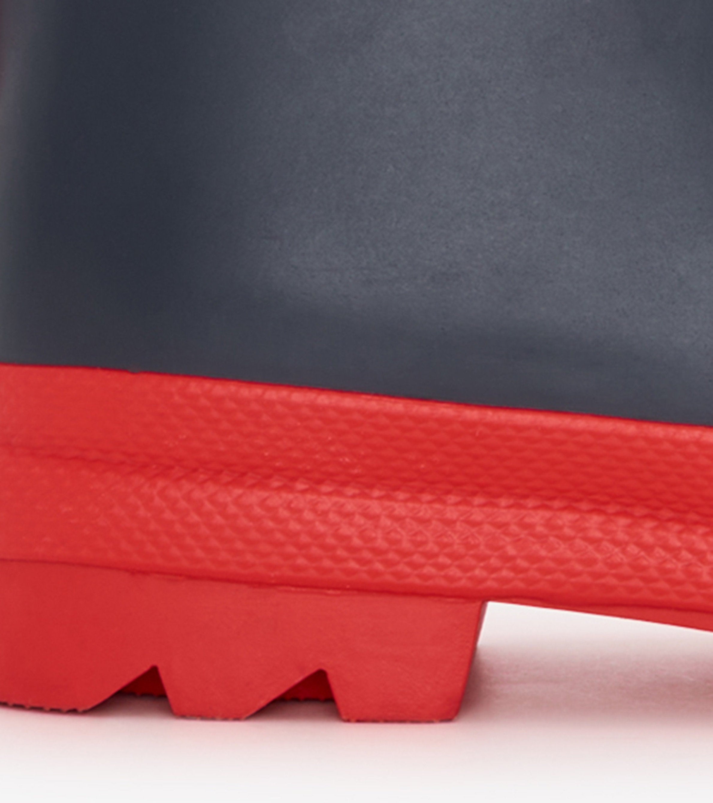 Hatley Kids Navy & Red Matte Rain Boots