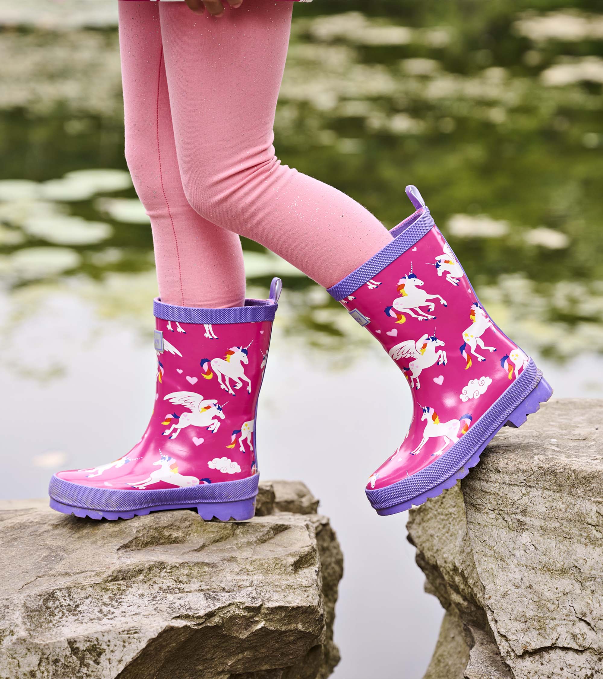 Hatley Rainbow Unicorns Rain Boots