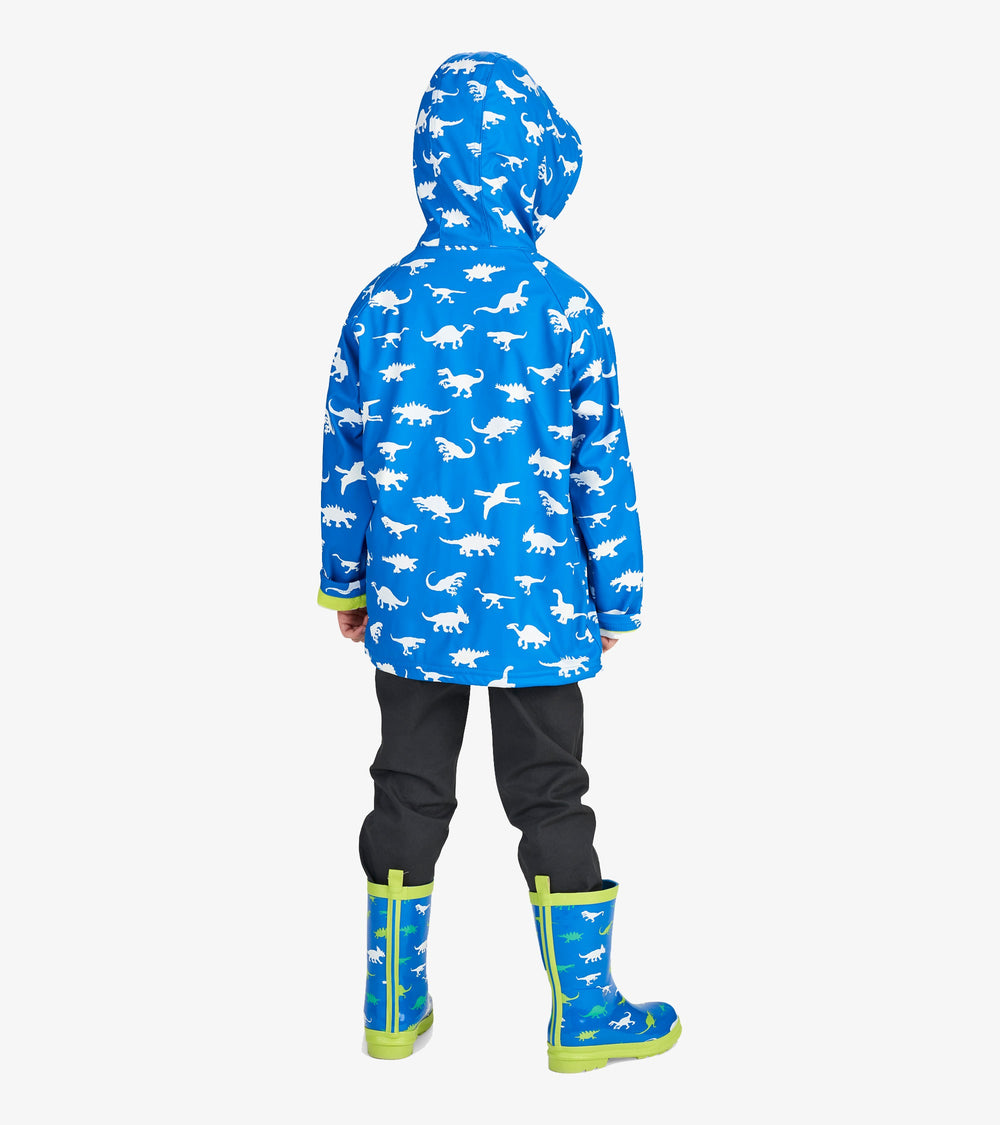 Hatley Color Changing Dinosaur Ménagerie Raincoat