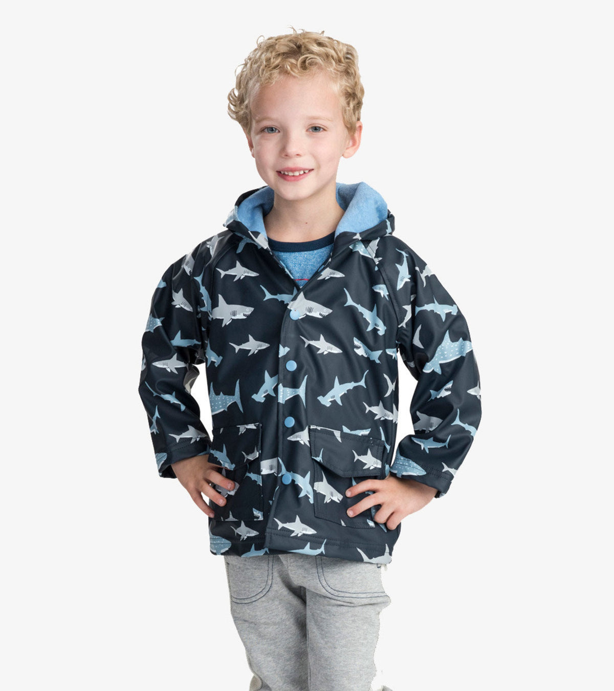 Hatley Shark Frenzy Raincoat