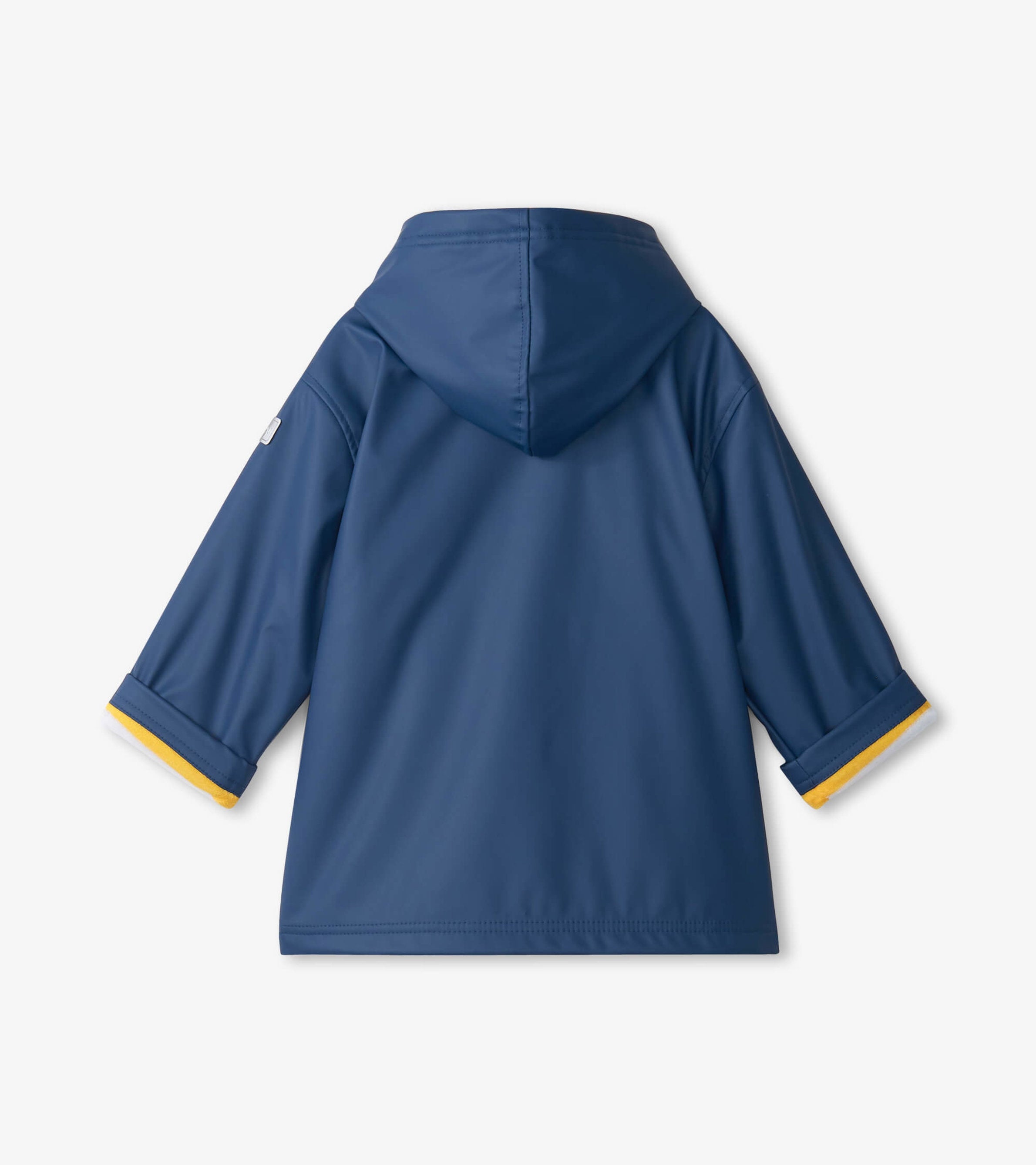 Hatley Kids Navy Zip-Up Rain Jacket