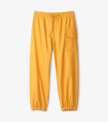 Hatley Yellow Kids Rain Pants