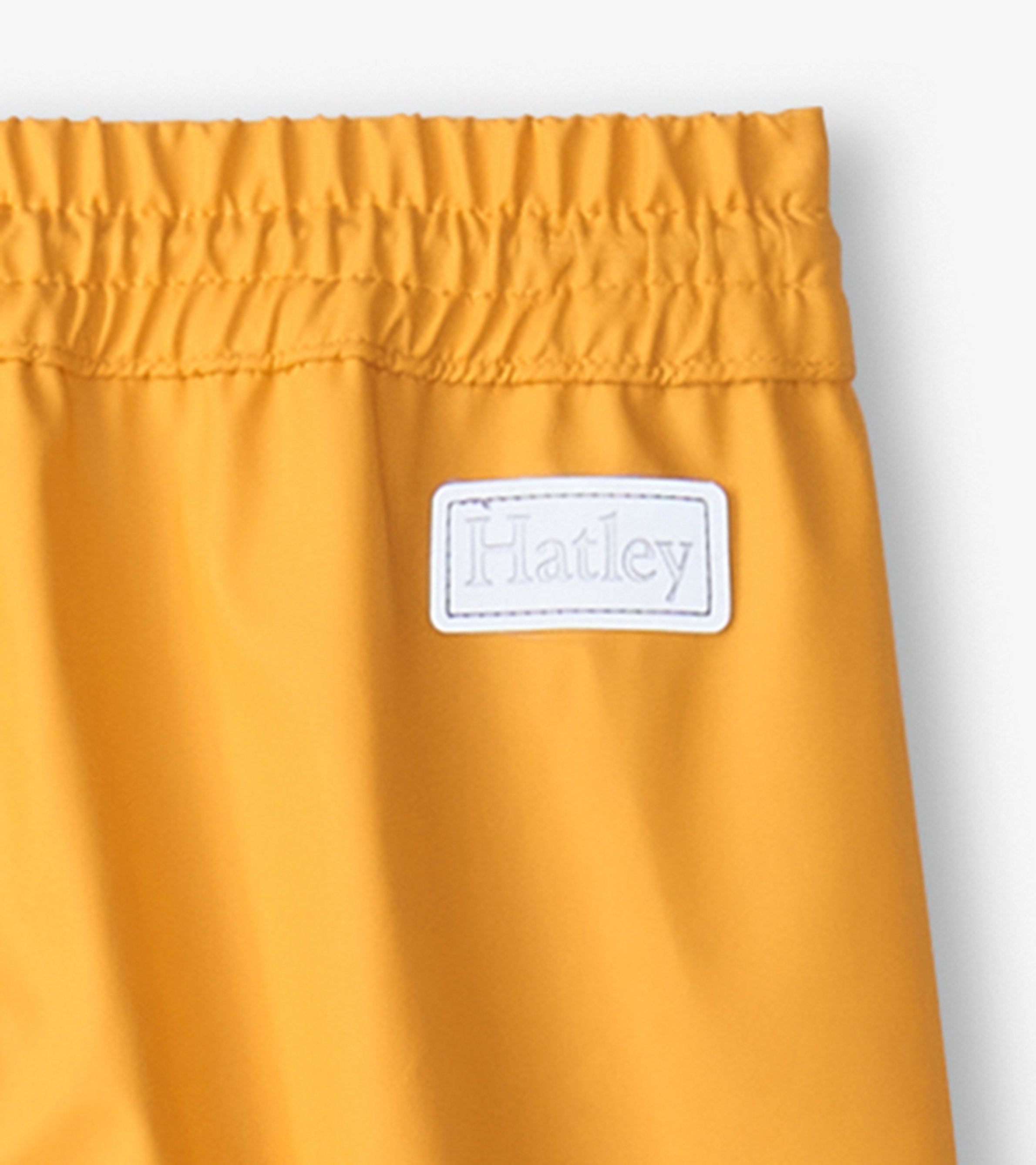 Hatley Yellow Kids Rain Pants