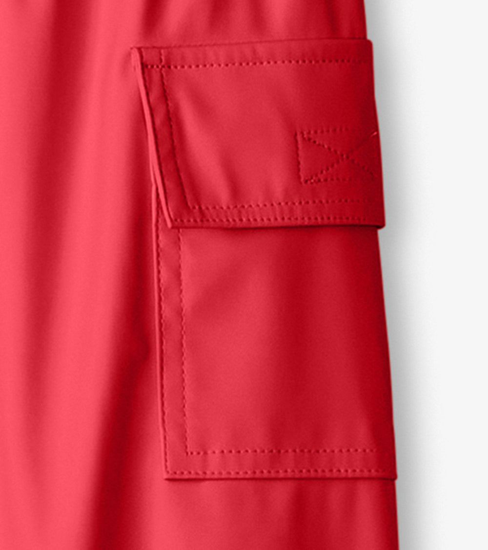 Hatley Red Kids Rain Pants