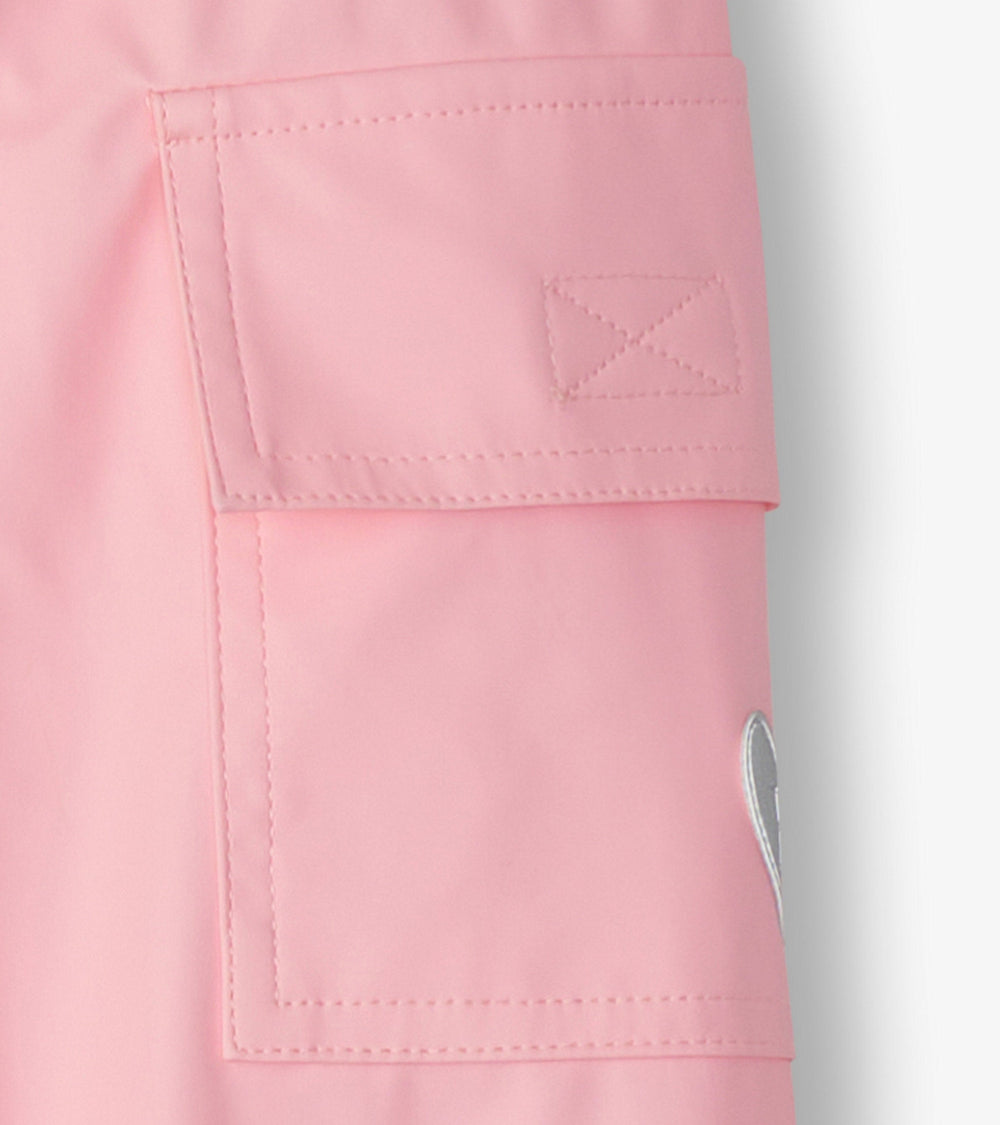Hatley Classic Pink Kids Rain Pants