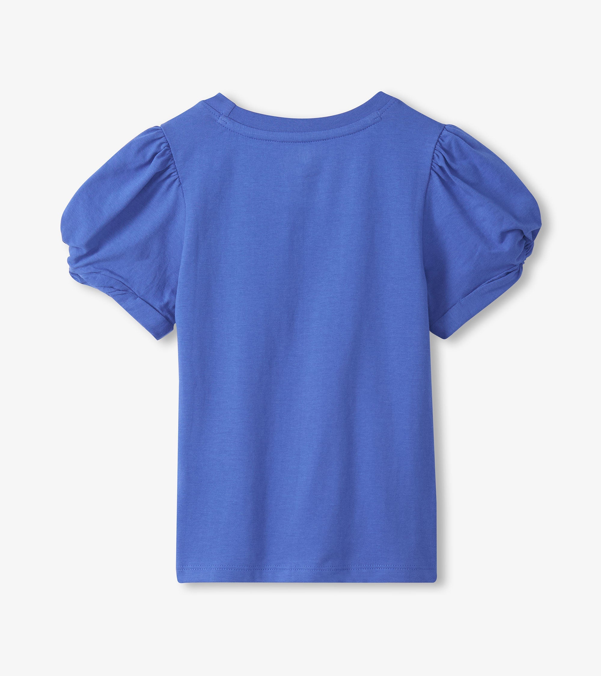 Hatley Girls Amparo Blue Twisted Sleeve T-Shirt