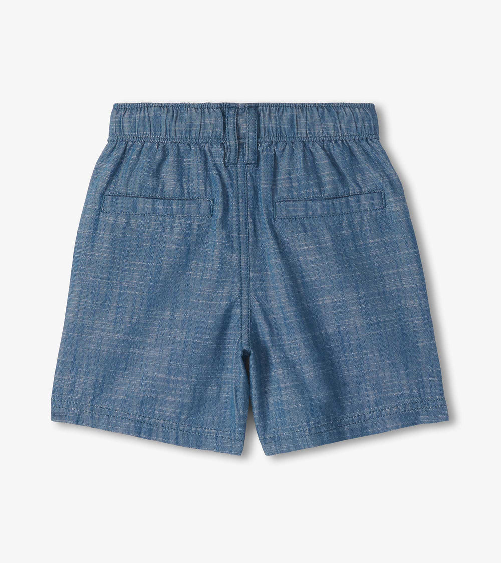 Hatley Boys Indigo Woven Shorts