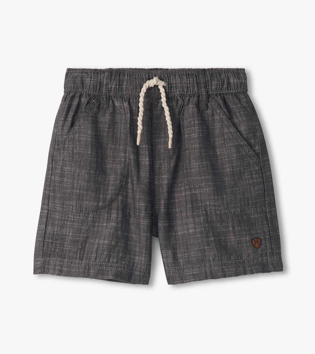 Hatley Boys Dark Grey Woven Shorts
