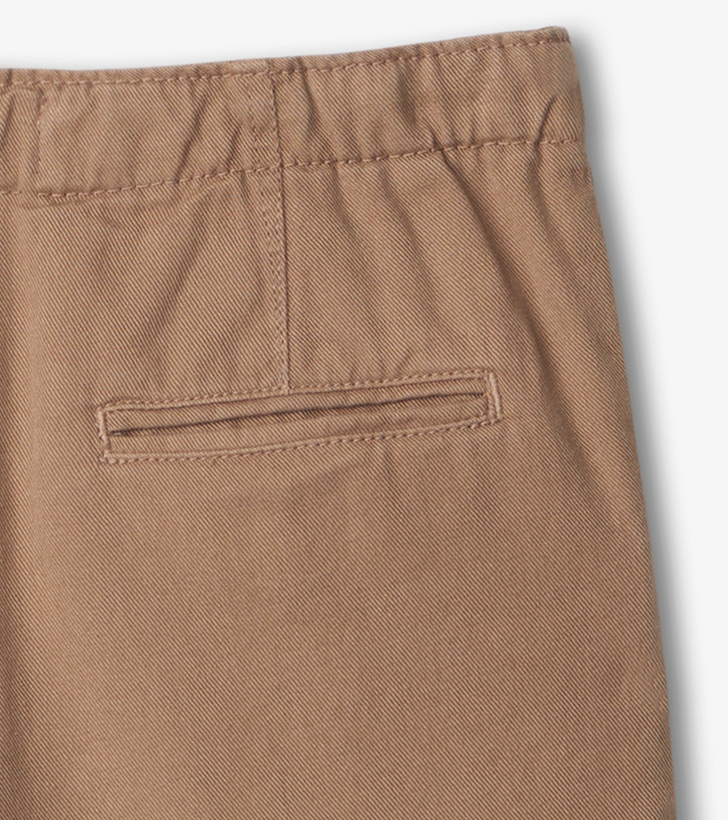 Hatley Boys Khaki Twill Shorts