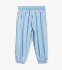 Hatley Baby & Toddler Girls Denim Baggy Pants