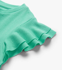 Hatley Girls Opal Ruffle Sleeve Tank