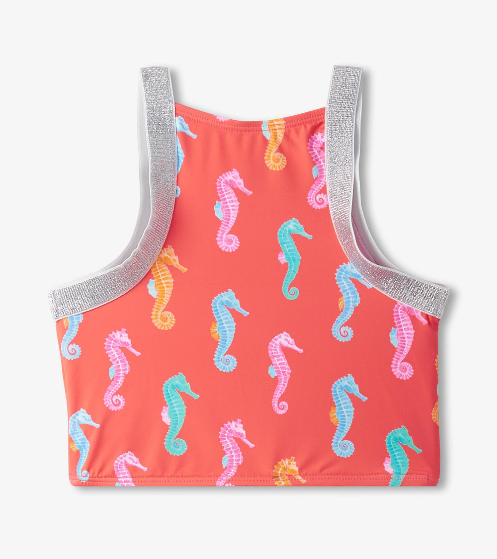Hatley Girls Painted Sea Horse Tankini Set