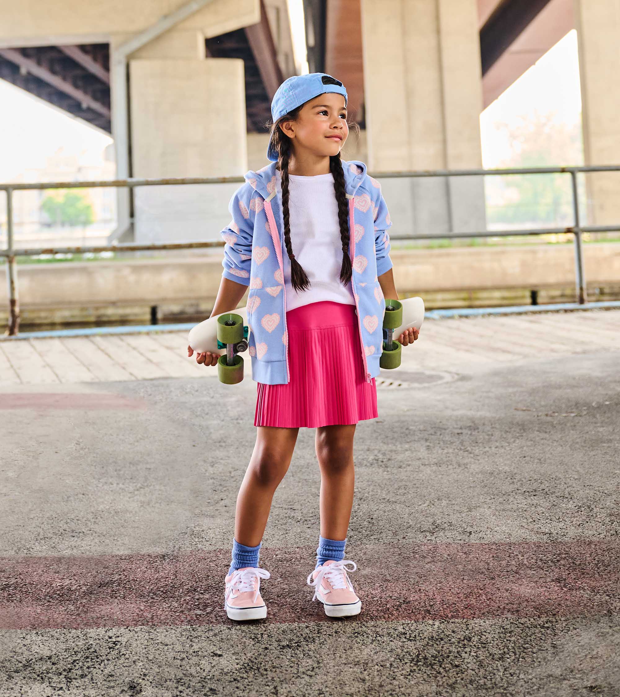 Hatley Girls White Ruffle Sleeve Tank