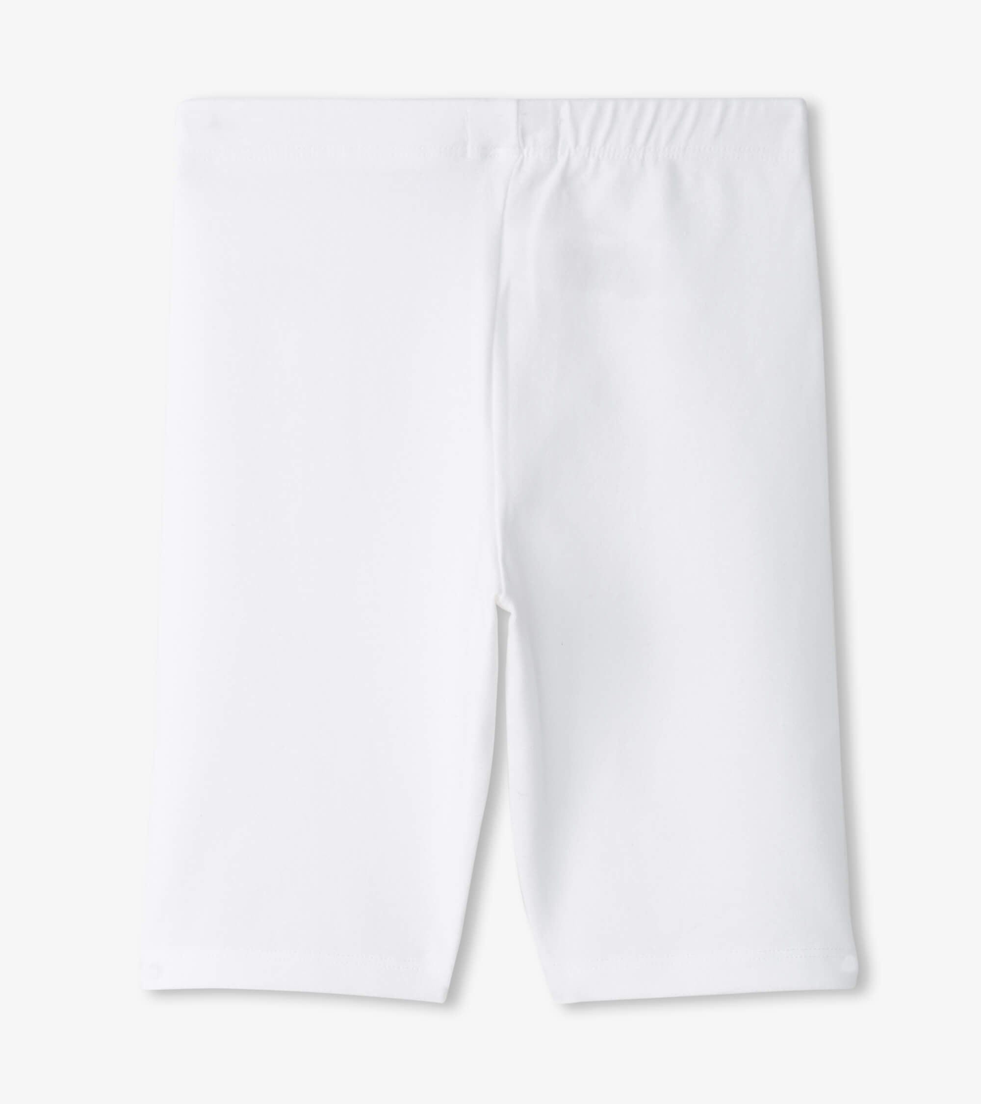 Hatley Girls White Bike Shorts