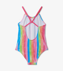 Hatley Rainbow Stripes Swimsuit