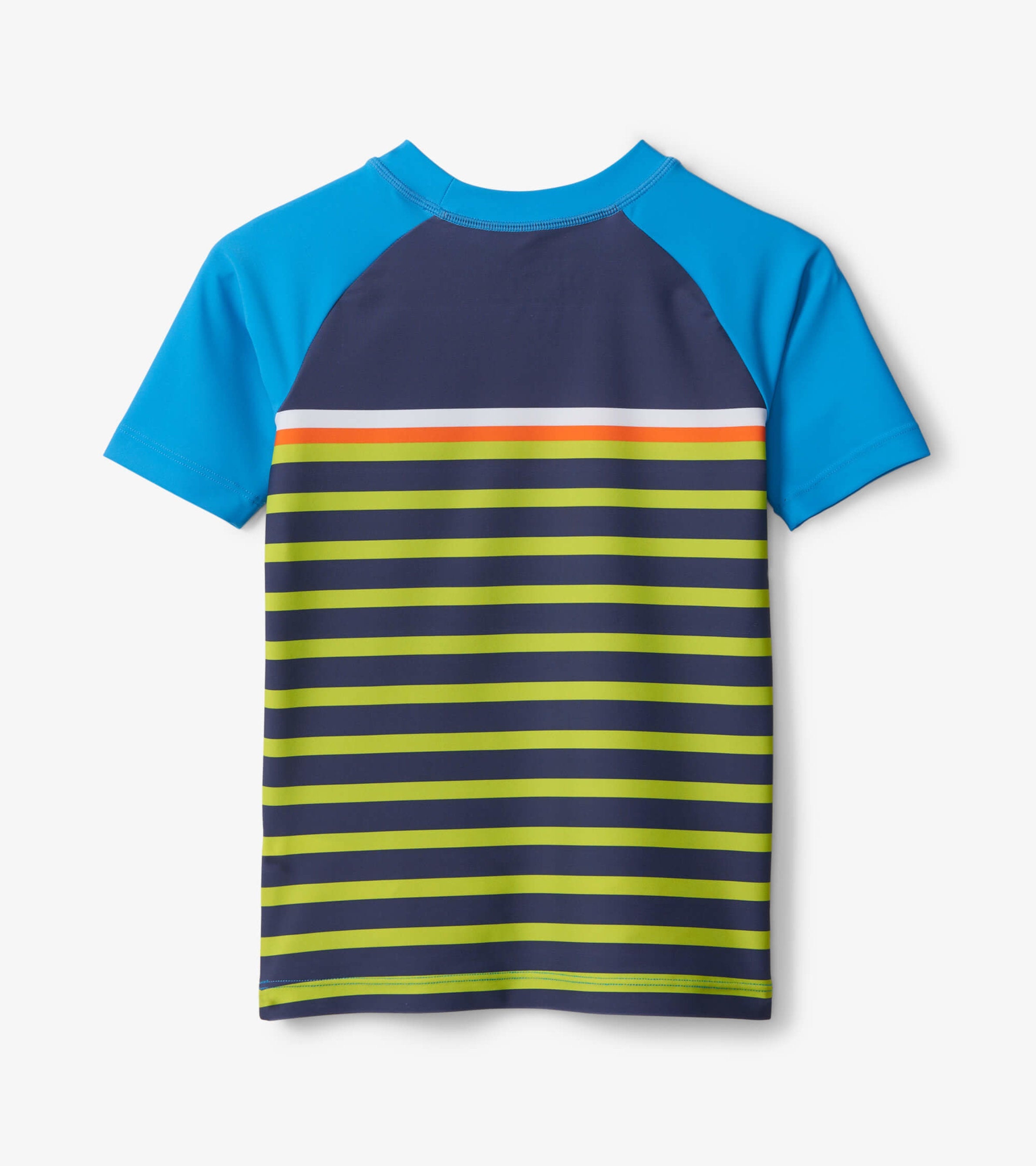 Hatley Fish Stripes Short Sleeve Rashguard
