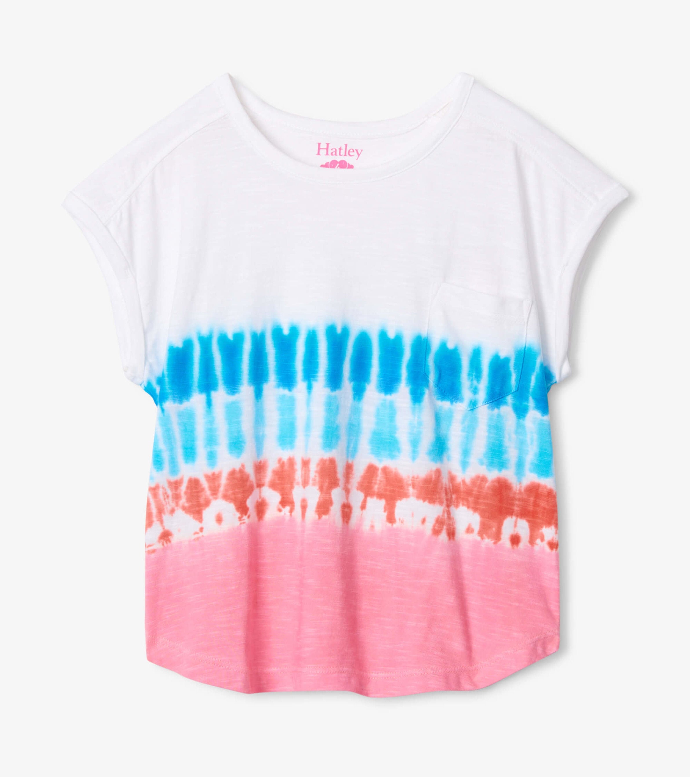 Hatley Rainbow Tie Dye Relaxed Tee