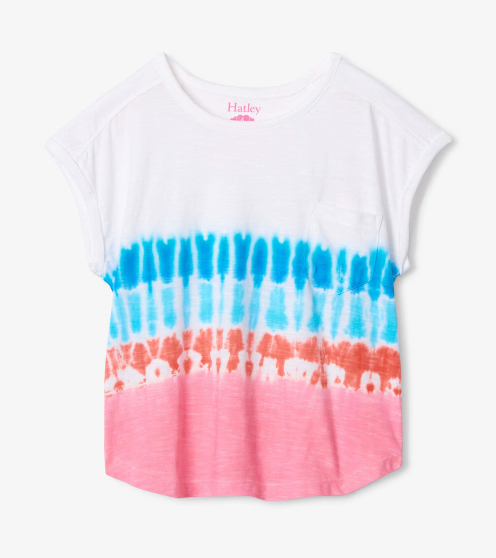 Hatley Rainbow Tie Dye Relaxed Tee