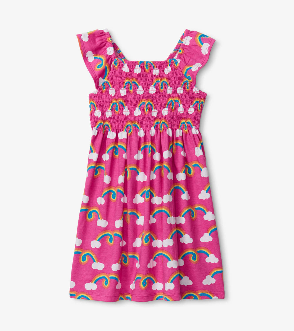 Hatley Rainbow Arch Smocked Dress