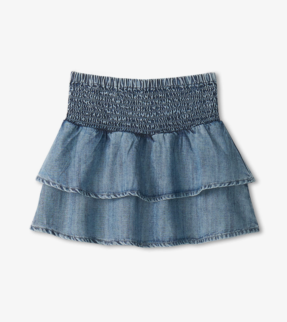 Hatley Girls Tencel Smocked Skirt