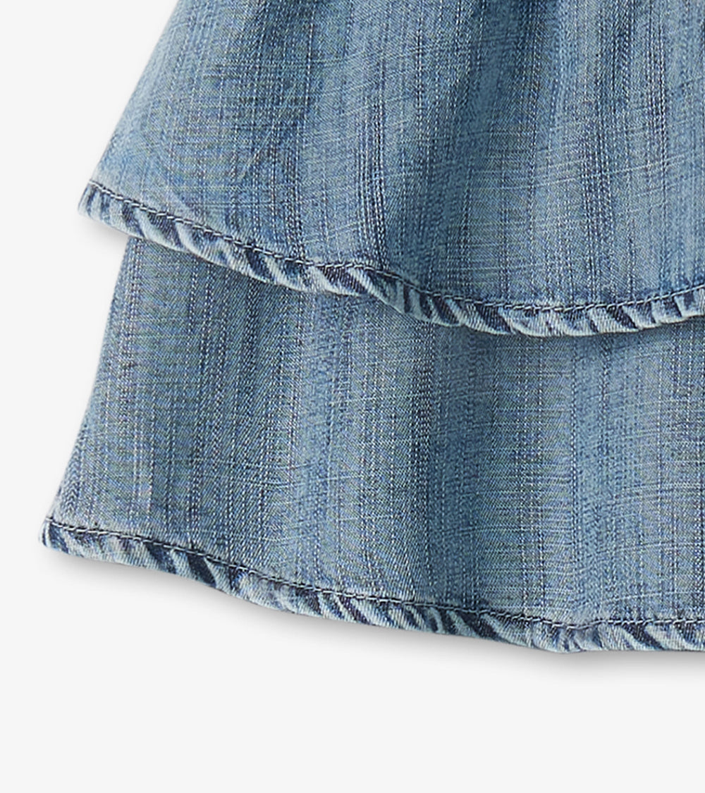 Hatley Girls Tencel Smocked Skirt
