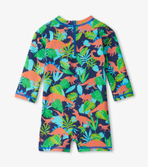 Hatley Baby Boys Dino Jungle One-Piece Rashguard