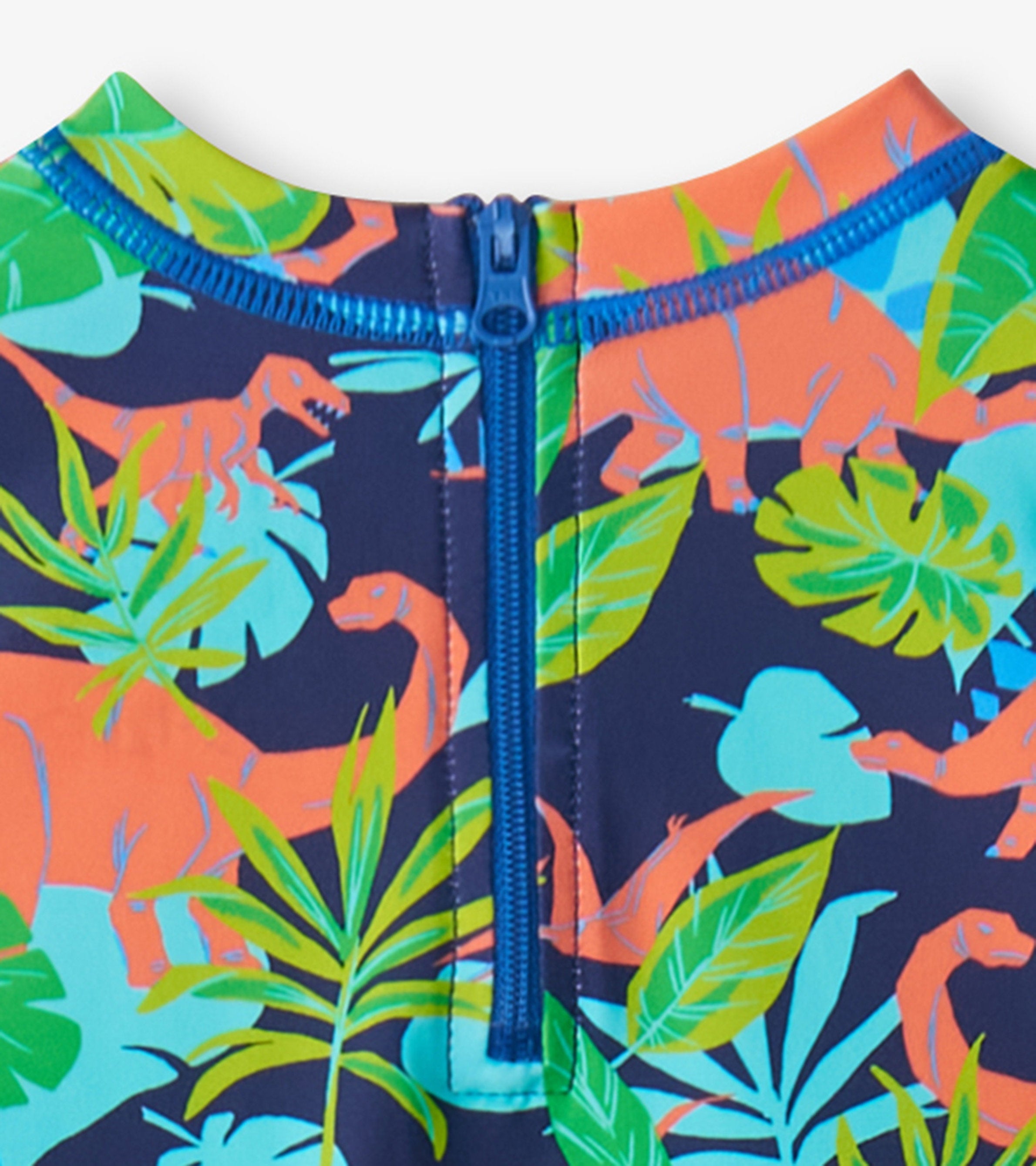 Hatley Baby Boys Dino Jungle One-Piece Rashguard