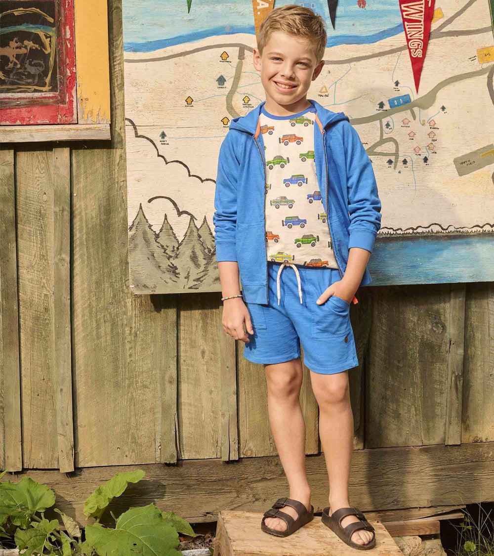 Hatley Boys Deep Blue Sky Relaxed Shorts