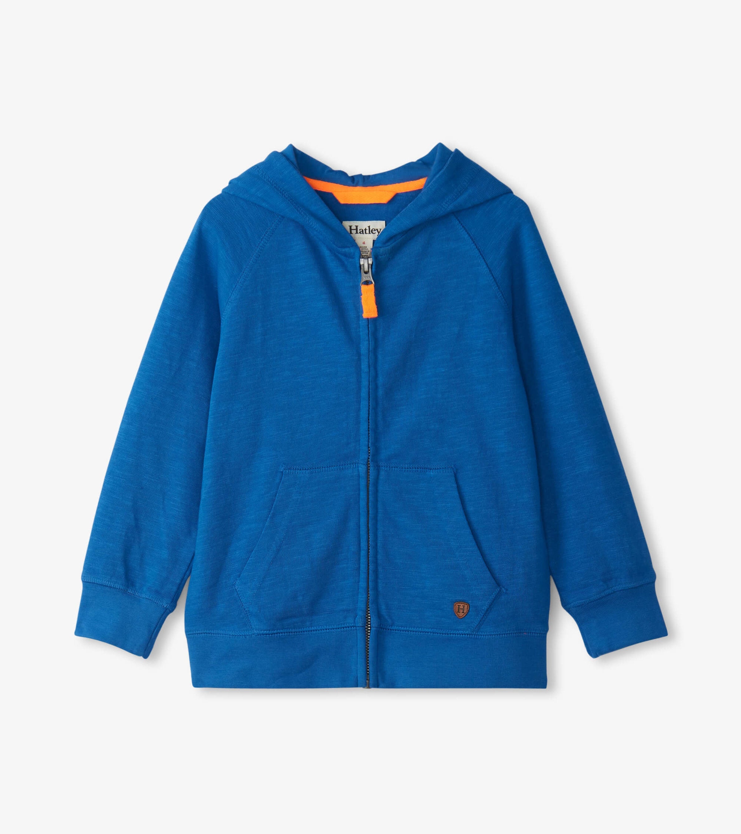 Hatley Boys Deep Blue Sky Zip-Up Hoodie