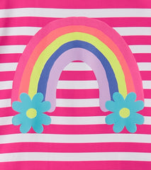 Hatley Baby Girls Candy Stripes Rashguard Swimsuit