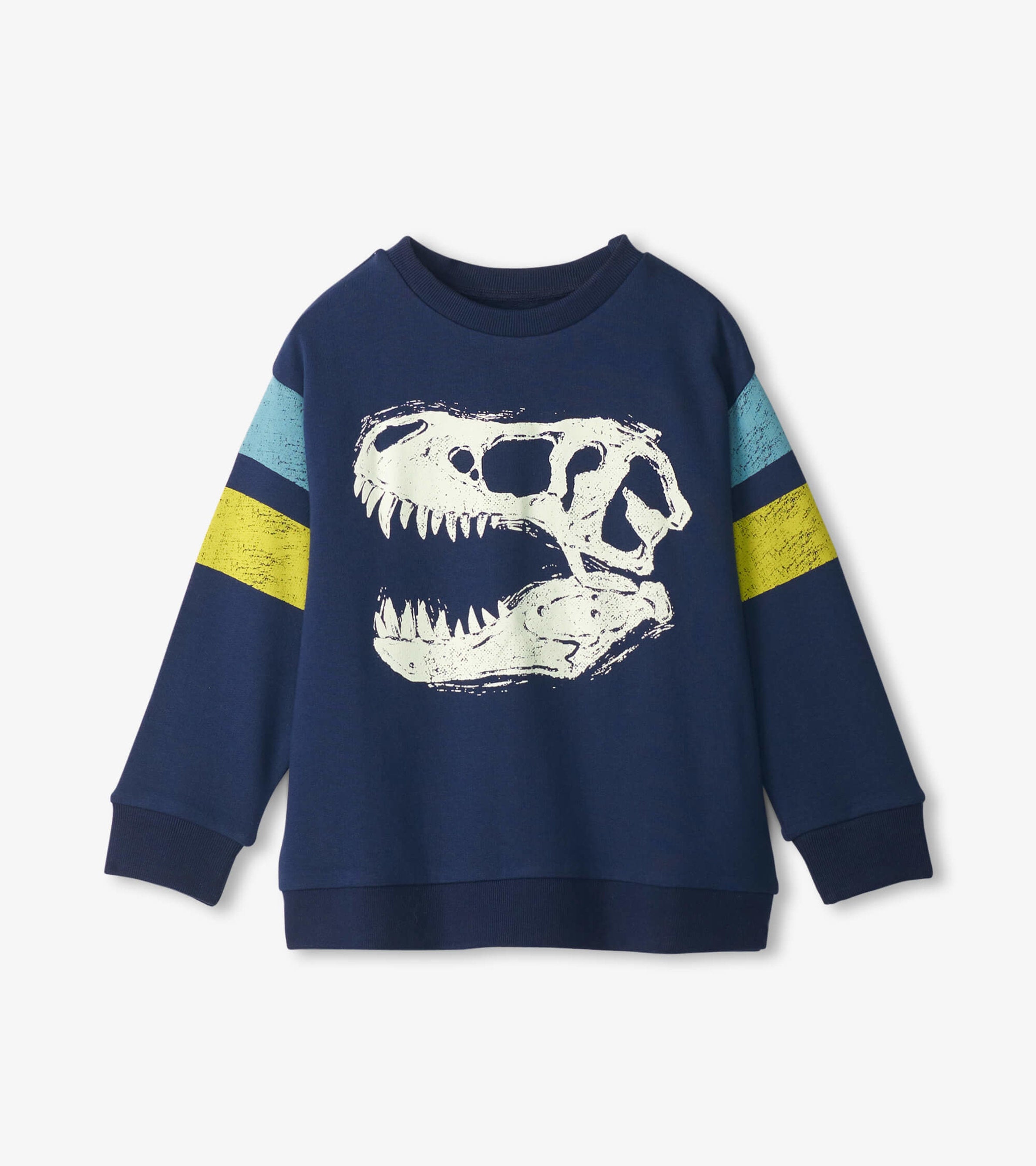 Hatley Boys Dino Glow Pullover Sweatshirt