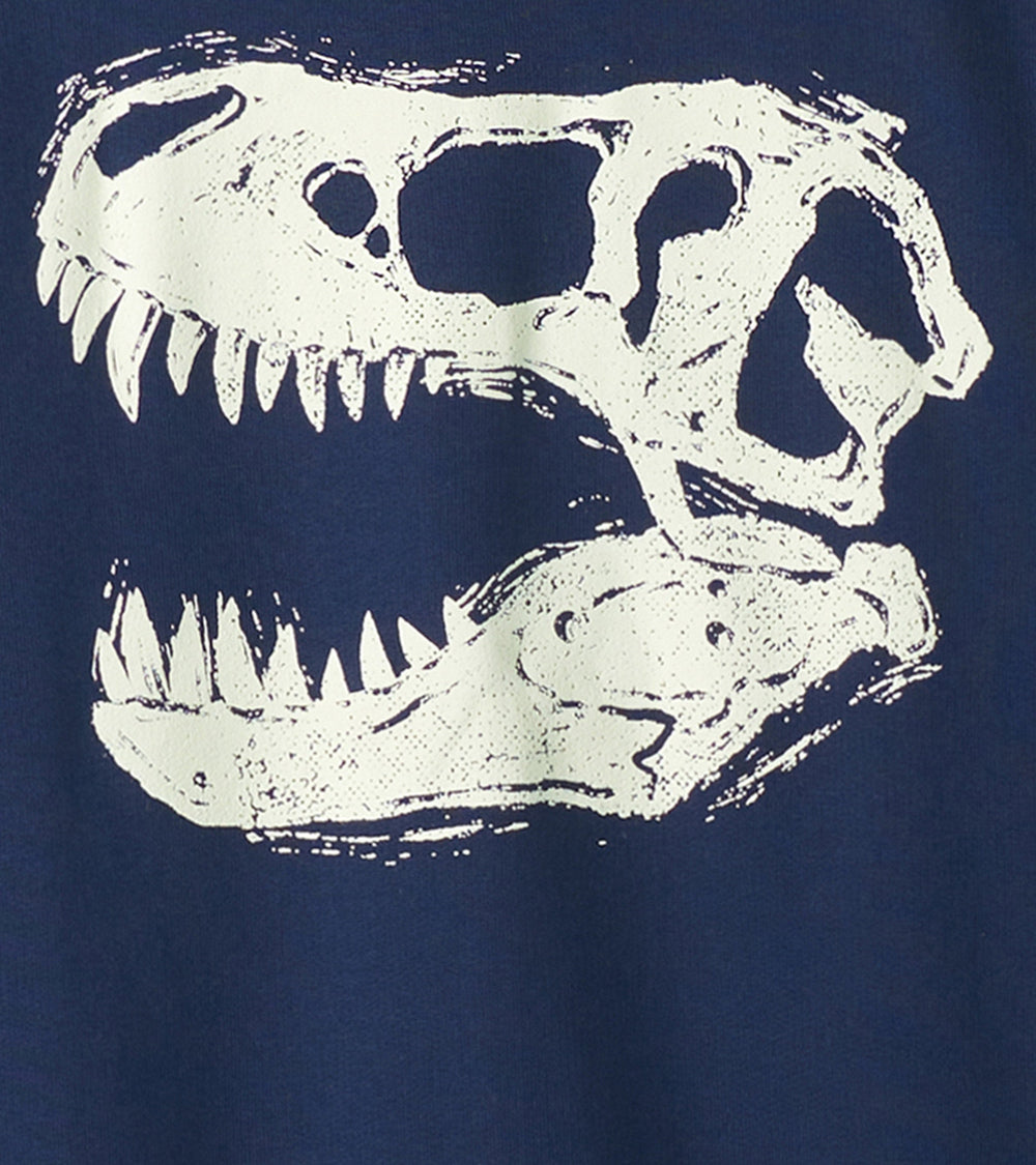 Hatley Boys Dino Glow Pullover Sweatshirt